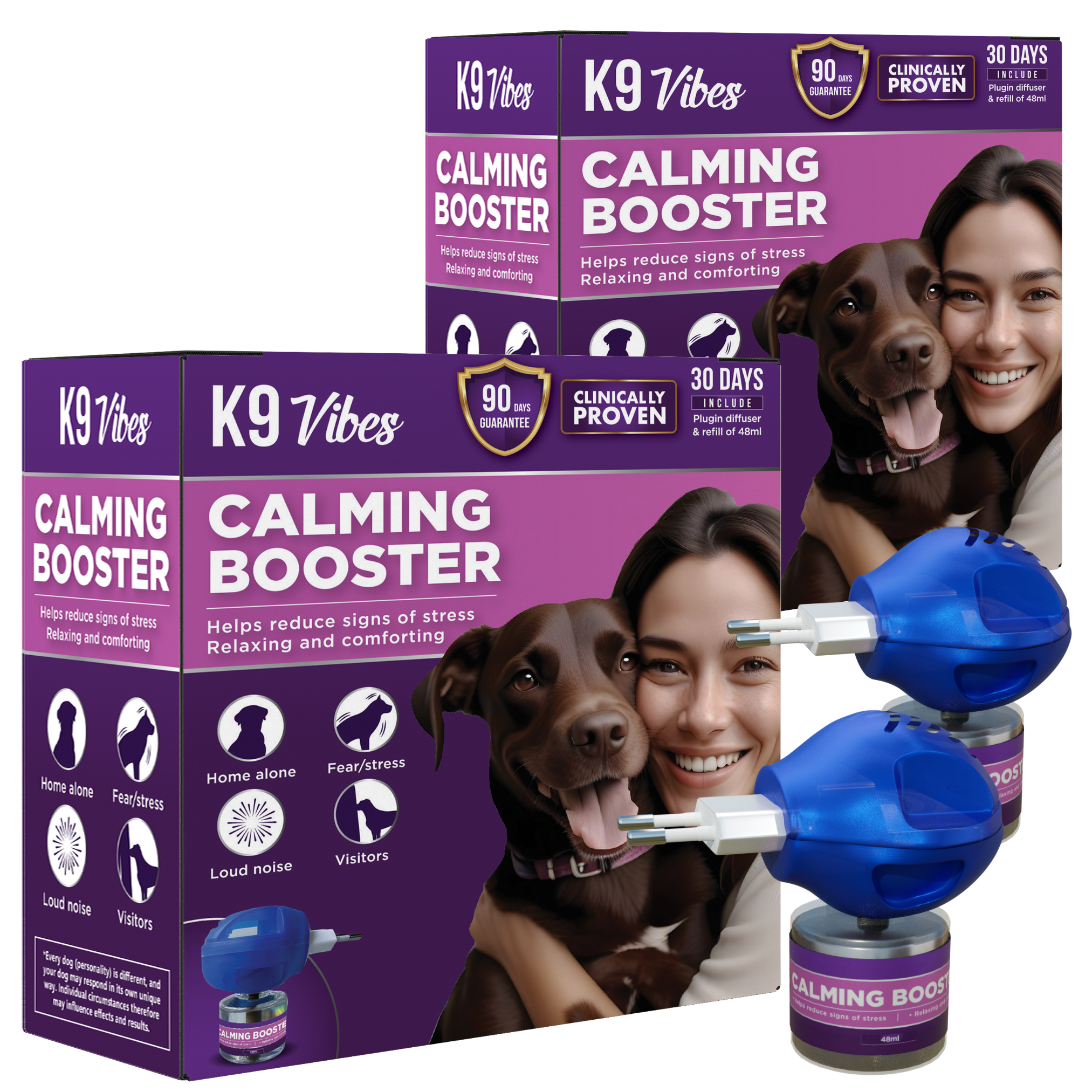 Feromonen Verdamper Hond 2-Pak