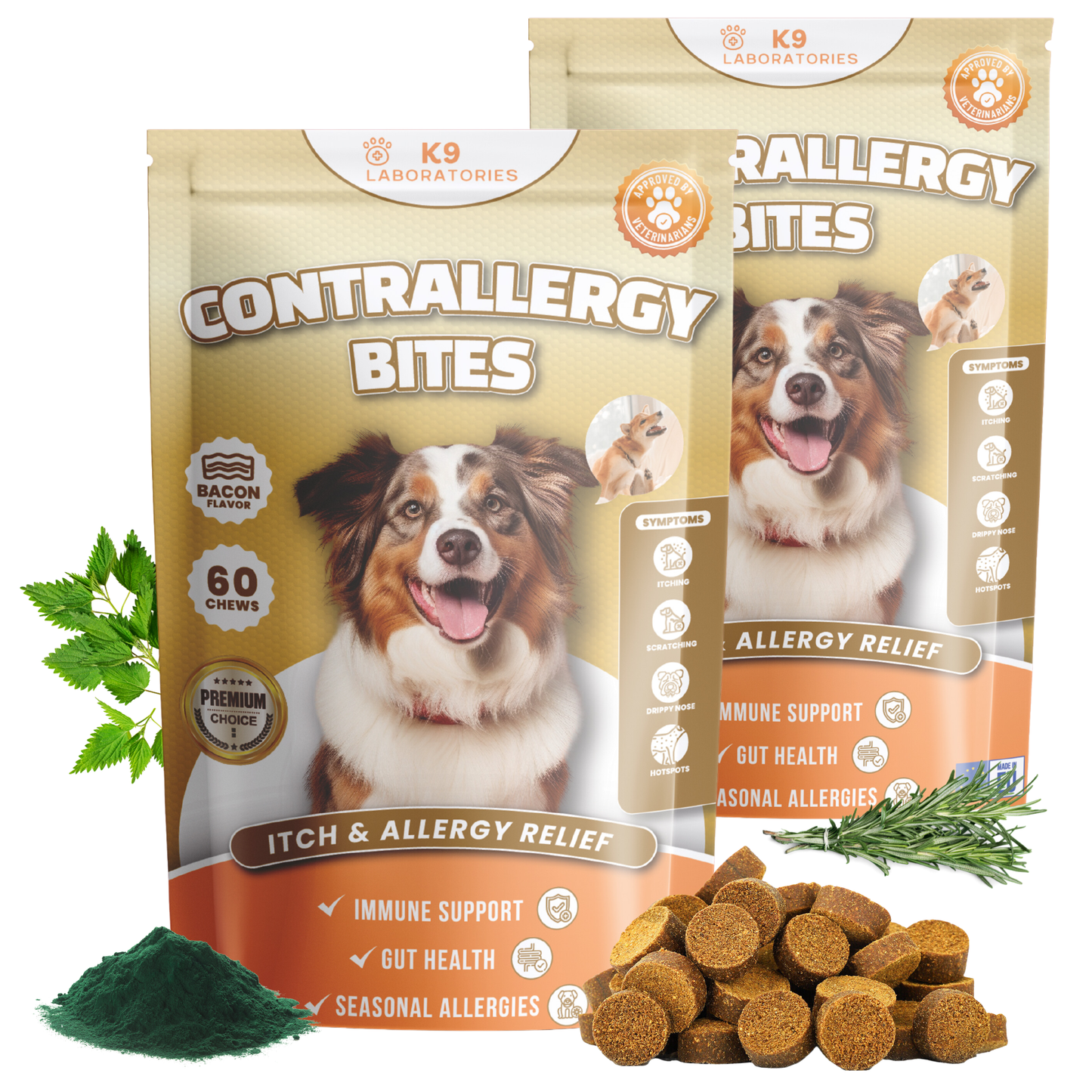 Contrallergy chewies 60 stuks