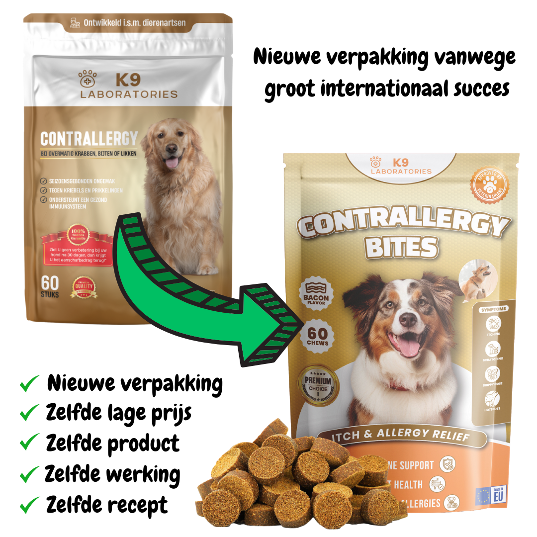 Contrallergy chewies 60 stuks