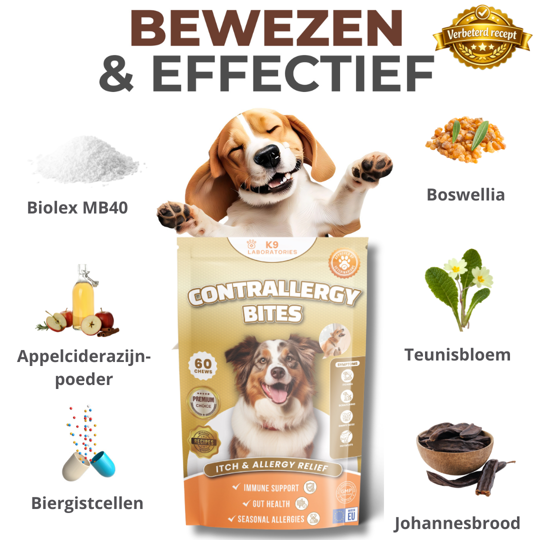 Contrallergy chewies 60 stuks