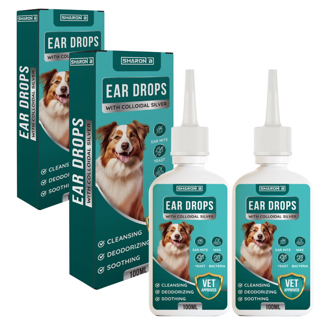 Oordruppels voor honden set van 2