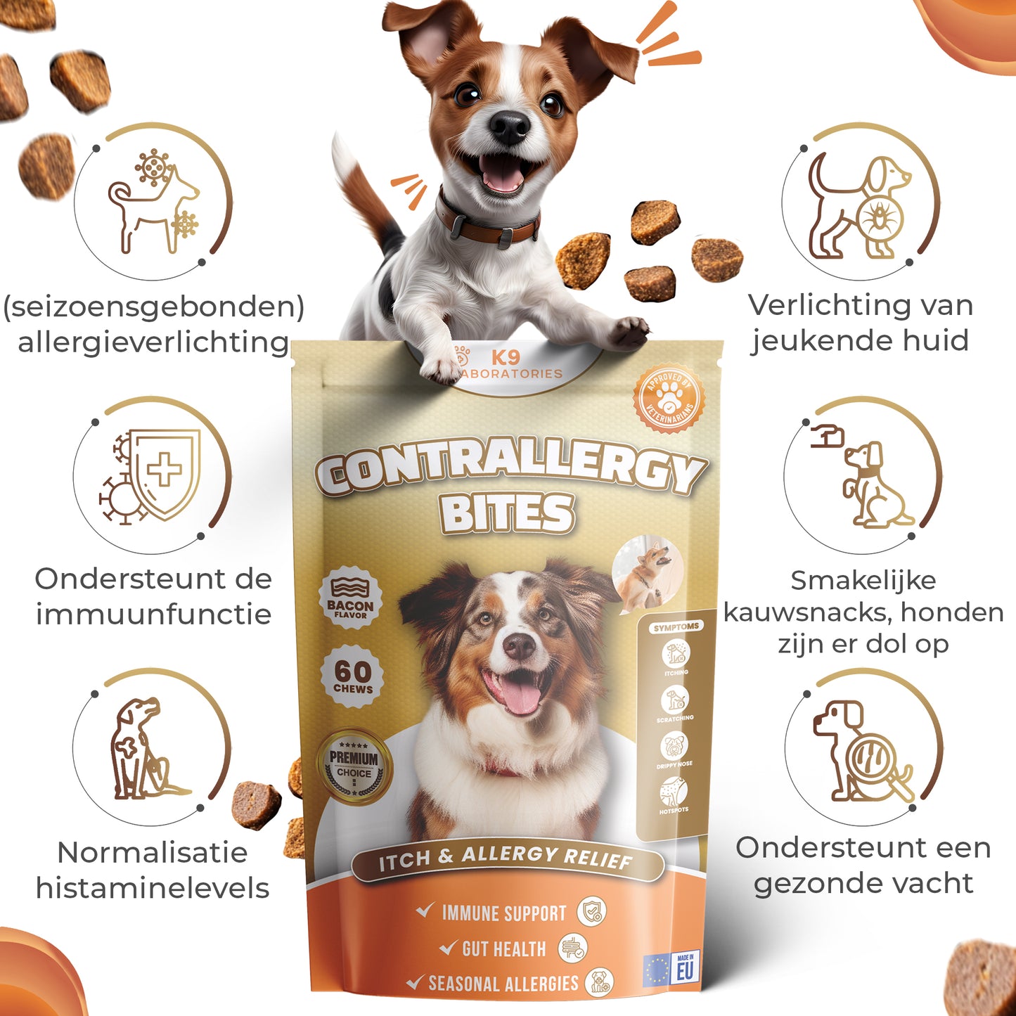 Contrallergy chewies 60 stuks