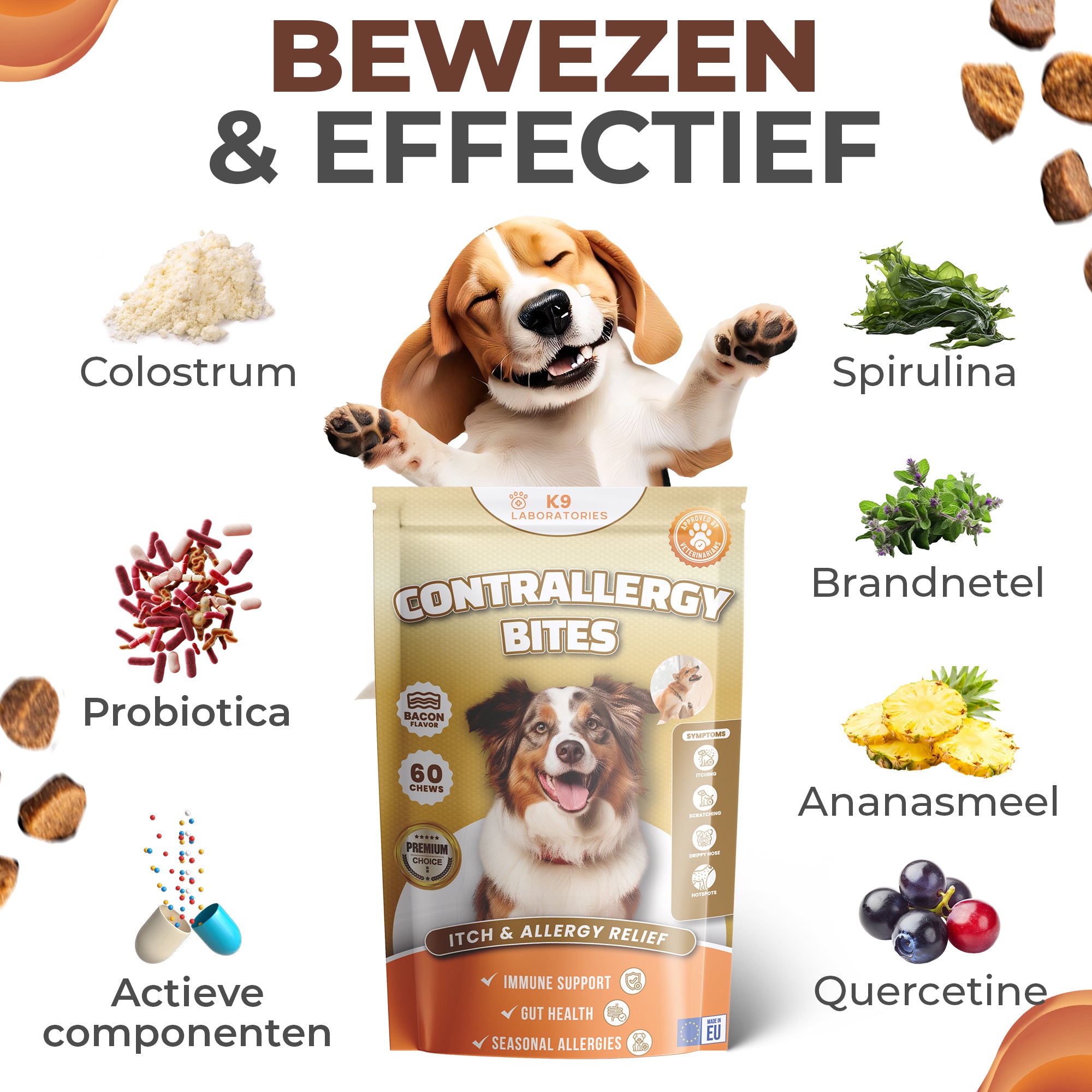 Contrallergy chewies 60 stuks