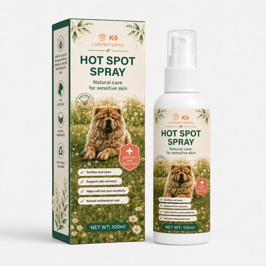 Hotspot Spray Hond - Verzorgt rode, gevoelige en vochtige huidplekjes zonder te smeren