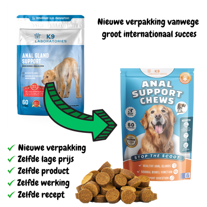 Anal support chews