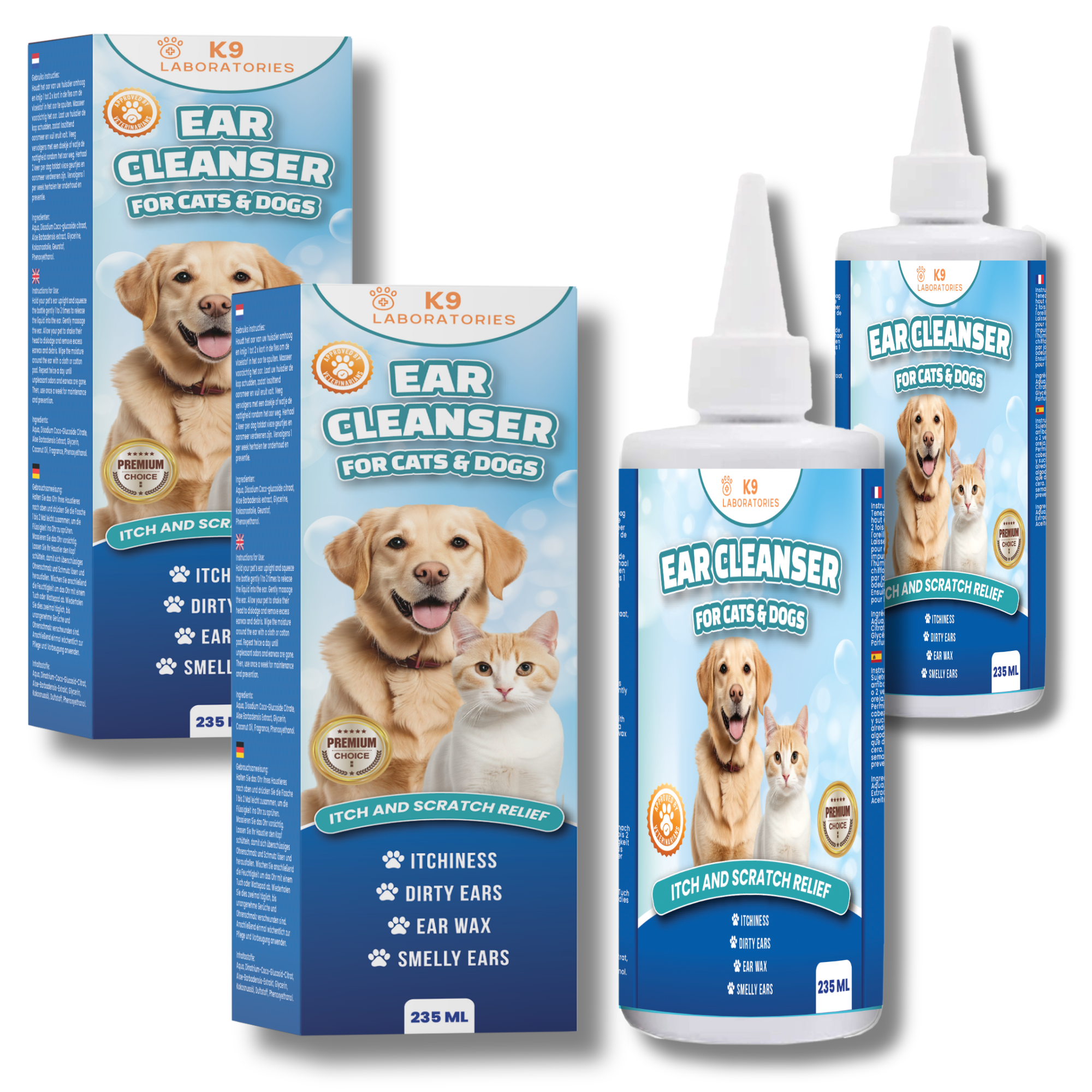 Oor reiniger set van 2