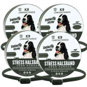 Stress halsband set van 4