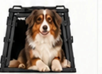 Hond in Hundos Onyx L autobench