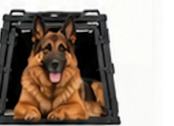 Hond in Hundos Onyx XXL autobench